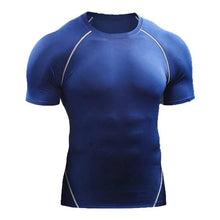 Load image into Gallery viewer, 2025 Compression T Shirt Men Summer Sportswear Running T-shirt Elastic Quick Dry Sport Tops Tee Athletic Gym Workout Shirts Men
