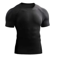 Load image into Gallery viewer, 2025 Compression T Shirt Men Summer Sportswear Running T-shirt Elastic Quick Dry Sport Tops Tee Athletic Gym Workout Shirts Men
