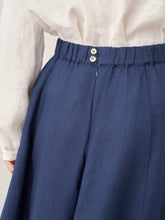 Load image into Gallery viewer, 100% Linen A-Line Skirt JEMMA
