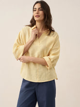 Load image into Gallery viewer, Linen Oversized Fit Pocket Shirt ELOWEN
