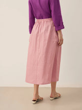 Load image into Gallery viewer, 100% Linen Elastic Waist Skirt MARINA
