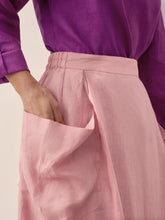 Load image into Gallery viewer, 100% Linen Elastic Waist Skirt MARINA

