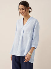 Load image into Gallery viewer, 100% Linen Dress Shirt JOANNA
