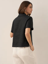 Load image into Gallery viewer, 100% Linen Button-Up Short Sleeve Shirt ORENDA
