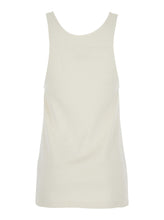 Load image into Gallery viewer, Maison Margiela Women Beige Top With Wide Neckline And Logo Printed On The Front In Viscose And Cotton Blend Woman
