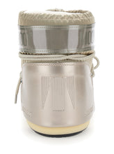 Load image into Gallery viewer, Moon Boot Women &#39;Icon&#39; Metallic Snow Ankle Boots With Maxi Logo Print On The Side In Tech Fabric Woman
