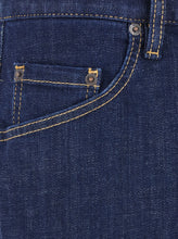 Load image into Gallery viewer, Dsquared2 Men Blue Jeans With Belt Loops And Logo Patch On The Rear In Denim Man
