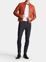 Load image into Gallery viewer, Dsquared2 Men Blue Jeans With Belt Loops And Logo Patch On The Rear In Denim Man
