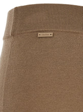 Load image into Gallery viewer, Max Mara Women &#39;Nigeria&#39; Brown Pants With Elastic Waist And Wide Leg In Wool Woman
