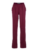 Load image into Gallery viewer, Tom Ford Women Fuchsia Pants With Elastic Waist With Logo Lettering In Silk Stretch Woman
