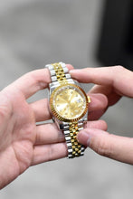 Load image into Gallery viewer, Mod Datejust Two-Tone Gold Diamond
