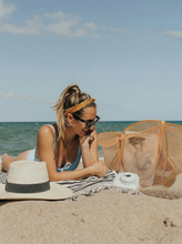 Load image into Gallery viewer, Large Lightweight Mesh Beach Tote Bag Sandproof Travel Bag
