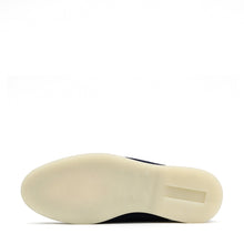 Load image into Gallery viewer, Norwood Genuine Shearling Loafer Boots in Blue
