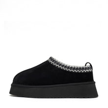 Load image into Gallery viewer, Alaska Shearling Slippers in Black
