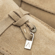 Load image into Gallery viewer, Como Suede Mules in Beige
