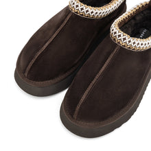 Load image into Gallery viewer, Alaska Shearling Slippers in Brown
