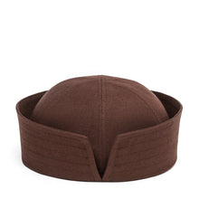 Load image into Gallery viewer, Sailor Linen Hat in Chocolate
