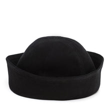 Load image into Gallery viewer, Sailor Cotton Hat in Black
