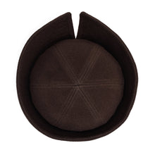 Load image into Gallery viewer, Sailor Collare Hat in Dark Chocolate
