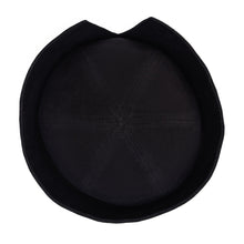 Load image into Gallery viewer, Sailor Cotton Folded Brim Hat in Black
