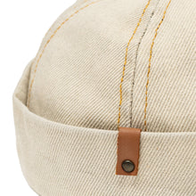 Load image into Gallery viewer, Docker Cap in Sand Denim
