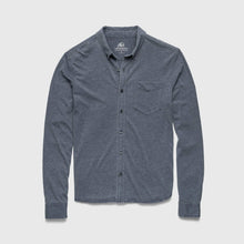 Load image into Gallery viewer, Anthony Burnout Shirt - Navy Blazer

