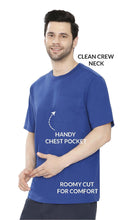 Load image into Gallery viewer, Men's Regular-Fit Short-Sleeve Crew Neck T-Shirt With Chest Pocket
