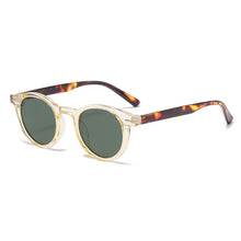 Load image into Gallery viewer, Retro Round UV400 Sunglasses – European Style Tinted Frames
