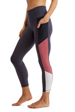 Load image into Gallery viewer, Women's Side Color Block Leggings 24" inseam by CoverGirl
