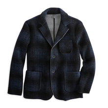 Load image into Gallery viewer, Boiled Wool Plaid Blazer
