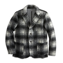 Load image into Gallery viewer, Boiled Wool Plaid Blazer
