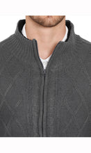 Load image into Gallery viewer, Mens Sherpa Fleece Lined Zip Front Sweater Jacket
