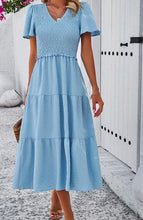 Load image into Gallery viewer, Smocked midi Dress
