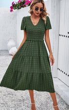 Load image into Gallery viewer, Smocked midi Dress
