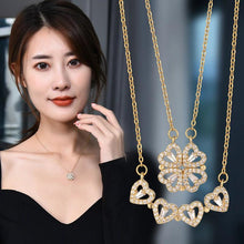 Load image into Gallery viewer, Variety Four-leaf Clover Non-fading Light Luxury Titanium Steel Necklace
