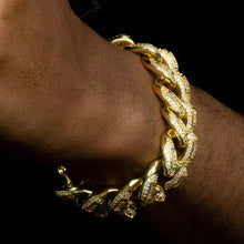 Load image into Gallery viewer, 20mm Luxury Gold Cuban Bracelet
