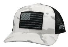 Load image into Gallery viewer, HOOey Liberty Roper Camo (White/Black) - Trucker Cap
