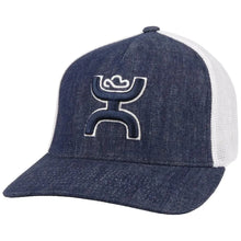 Load image into Gallery viewer, HOOey Coach (Denim/White) - Trucker Cap
