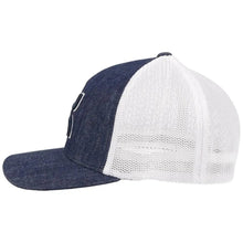 Load image into Gallery viewer, HOOey Coach (Denim/White) - Trucker Cap
