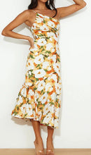 Load image into Gallery viewer, One shoulder floral print dress
