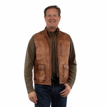 Load image into Gallery viewer, Scully Mesa Creek (2118 Leather) – Men's Vest
