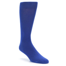Load image into Gallery viewer, Midnight Blue Solid Color Socks - Men's Dress Socks
