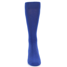 Load image into Gallery viewer, Midnight Blue Solid Color Socks - Men's Dress Socks
