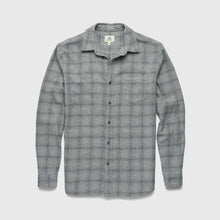 Load image into Gallery viewer, Brian Brushed Plaid Shirt - Heather Grey
