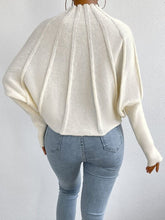 Load image into Gallery viewer, Mock Neck Batwing Sweater
