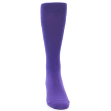 Load image into Gallery viewer, Viola Purple Solid Color Men&#39;s Dress Socks

