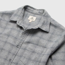 Load image into Gallery viewer, Brian Brushed Plaid Shirt - Heather Grey
