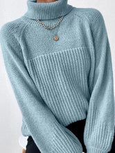 Load image into Gallery viewer, Knit turtleneck sweater
