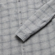 Load image into Gallery viewer, Brian Brushed Plaid Shirt - Heather Grey
