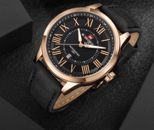 Load image into Gallery viewer, Universal Waterproof Watch With Details Of Great Design  Numbers And Date Display Perfect Gift
